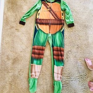 Ninja Turtle Footie Pajamas